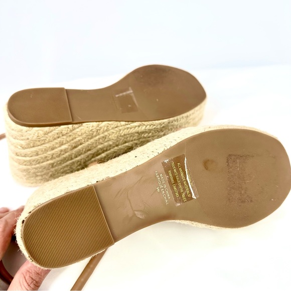 BP | Women’s 9 Cohan Brown Strappy Wedge Espadrilles Nordstrom - Picture 7 of 8